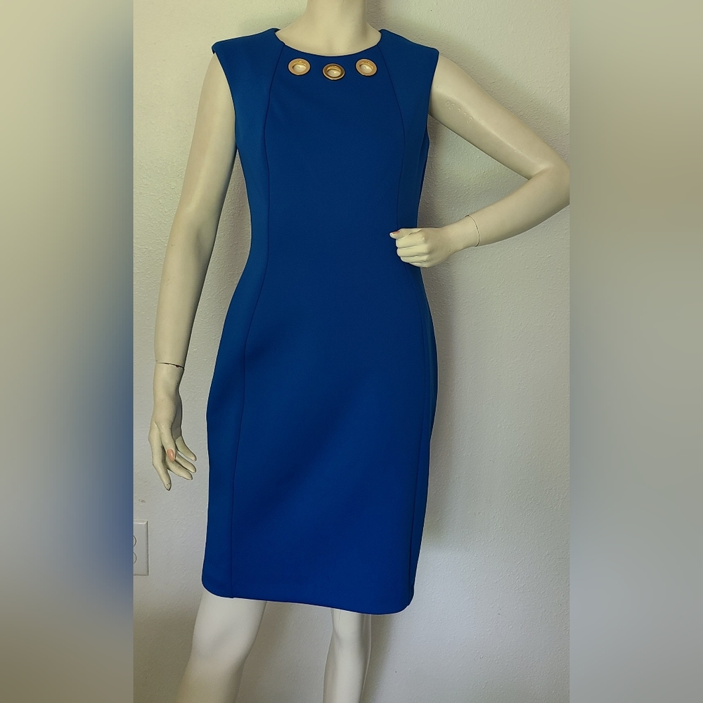 Calvin klein blue dress